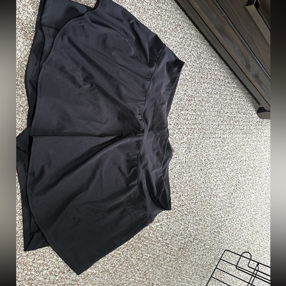 Black Athletic skort